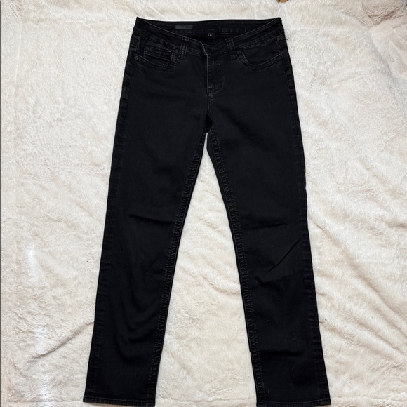Kut from the Kloth Black Straight Leg Jeans - Picture 2 of 7
